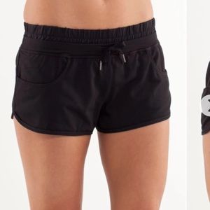 Size 8 Lulu Lemon Black Shorts